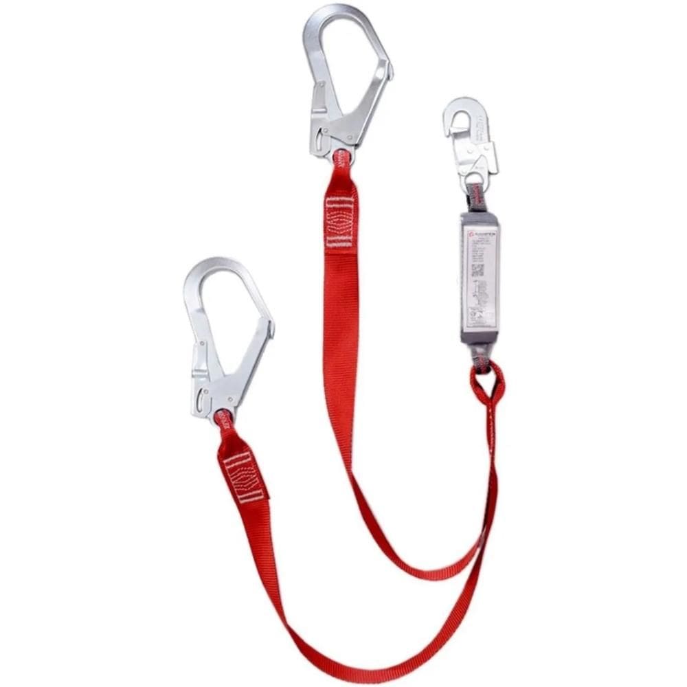 Talabarte de Segurança 2 Conector Y 55mm Abs Em Fita 2101 Camper