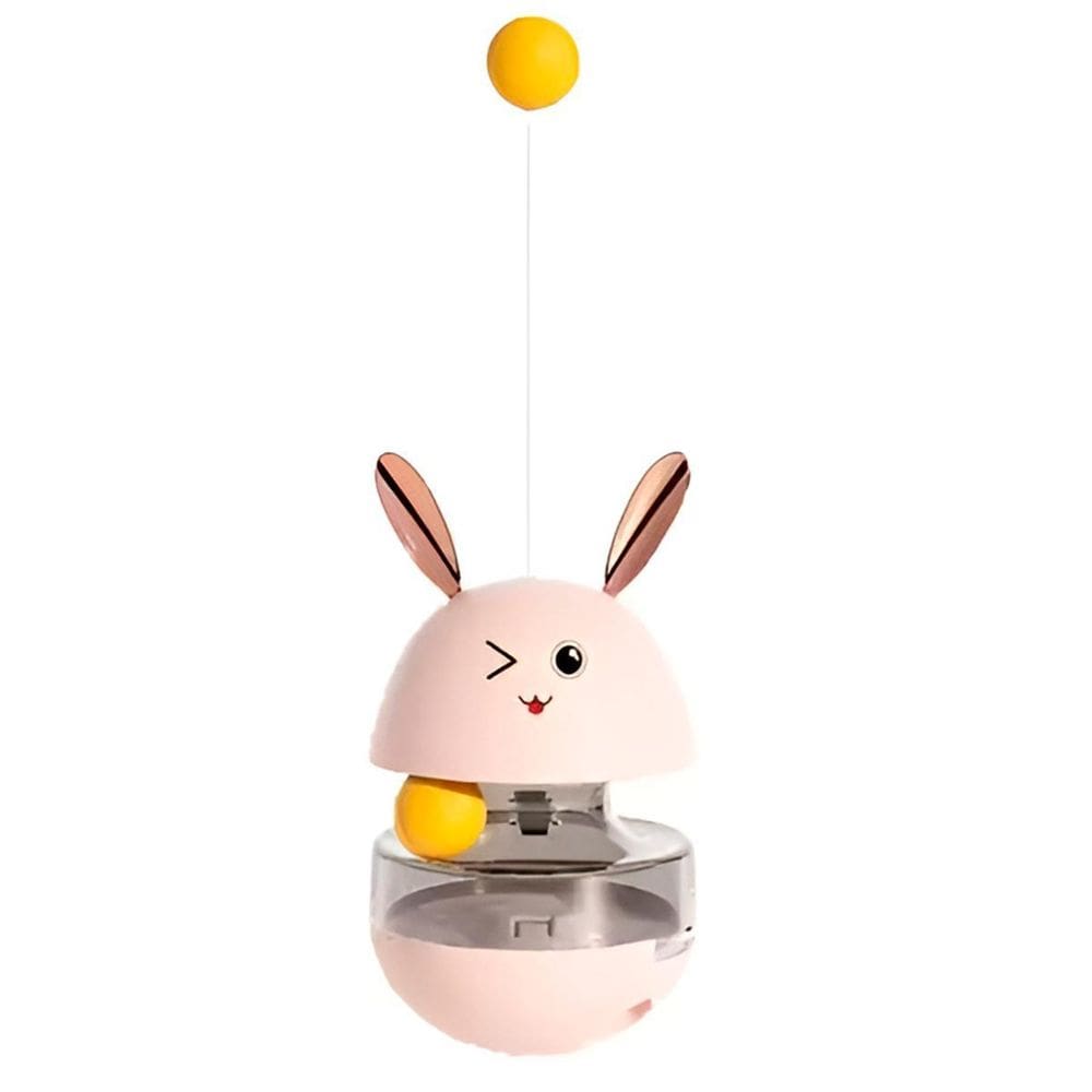 Brinquedo Comedouro Para Gatos Porta Petisco Interativo