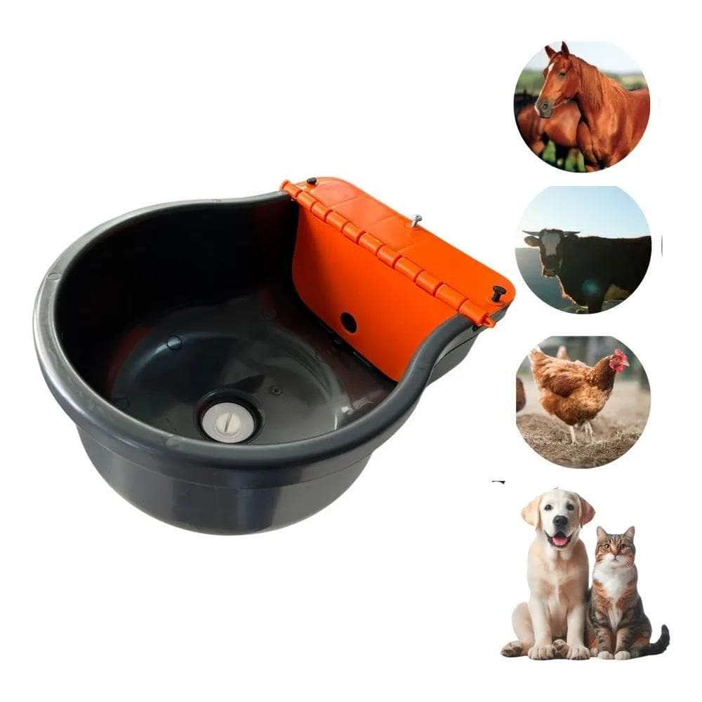 2X Cocho De Água Automático 8 Litros Boi Cavalo Porco Ovelha
