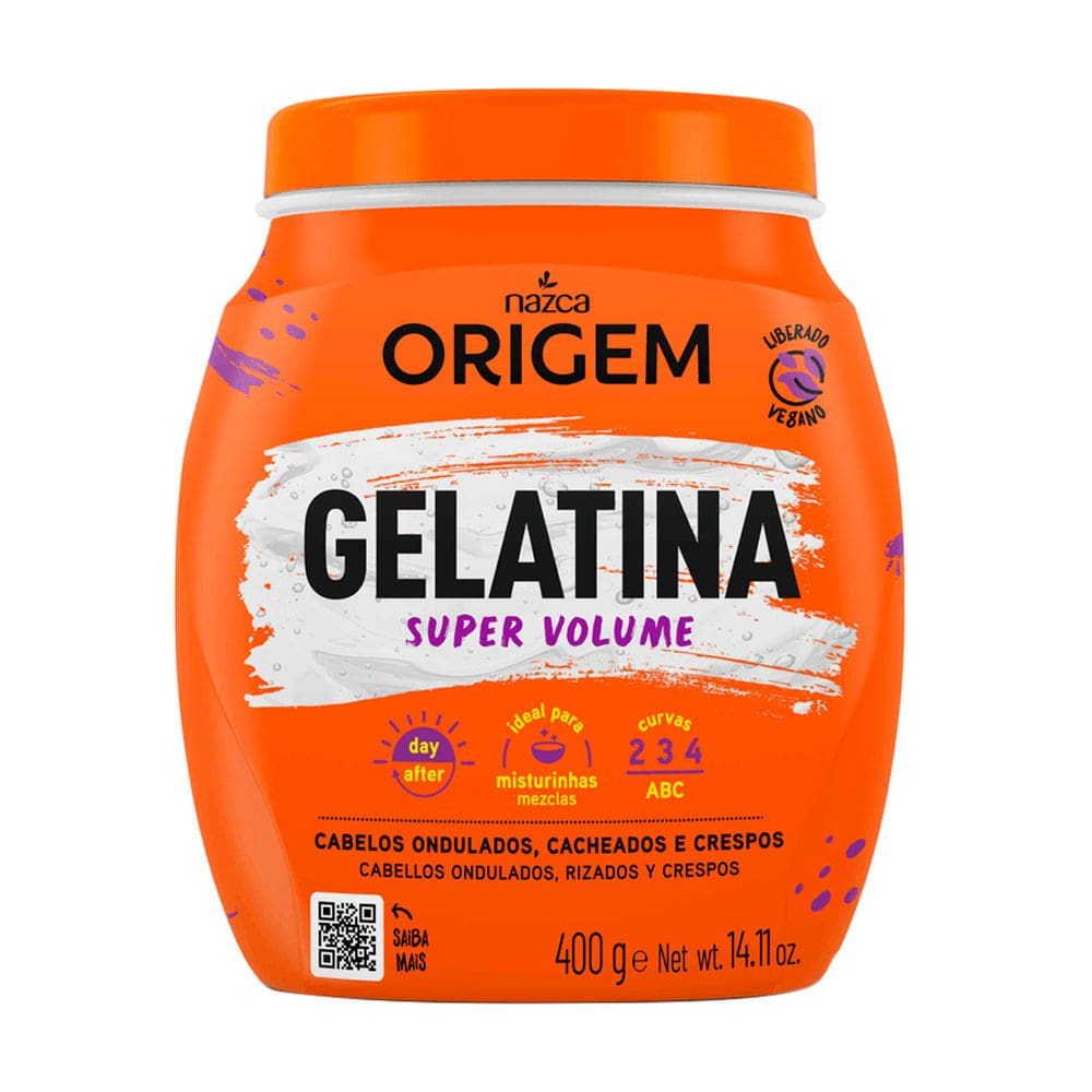 Gelatina Nazca Origem Super Volume 400g