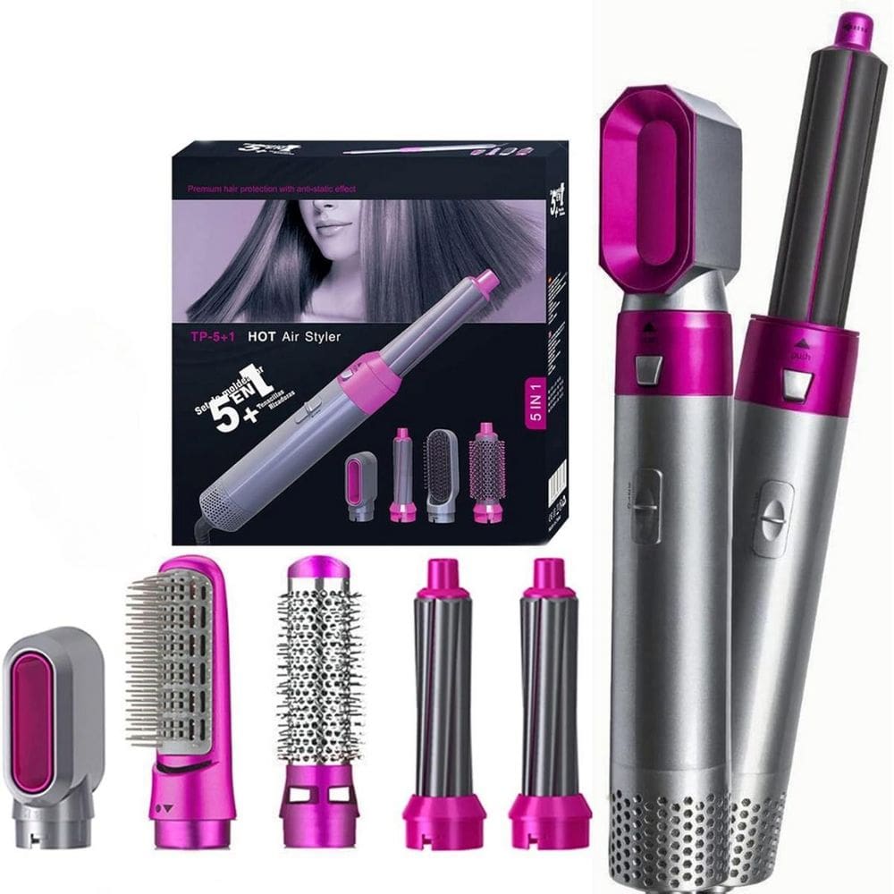 Escova Secadora E Modeladora 5 Em 1 Entrega Rápida