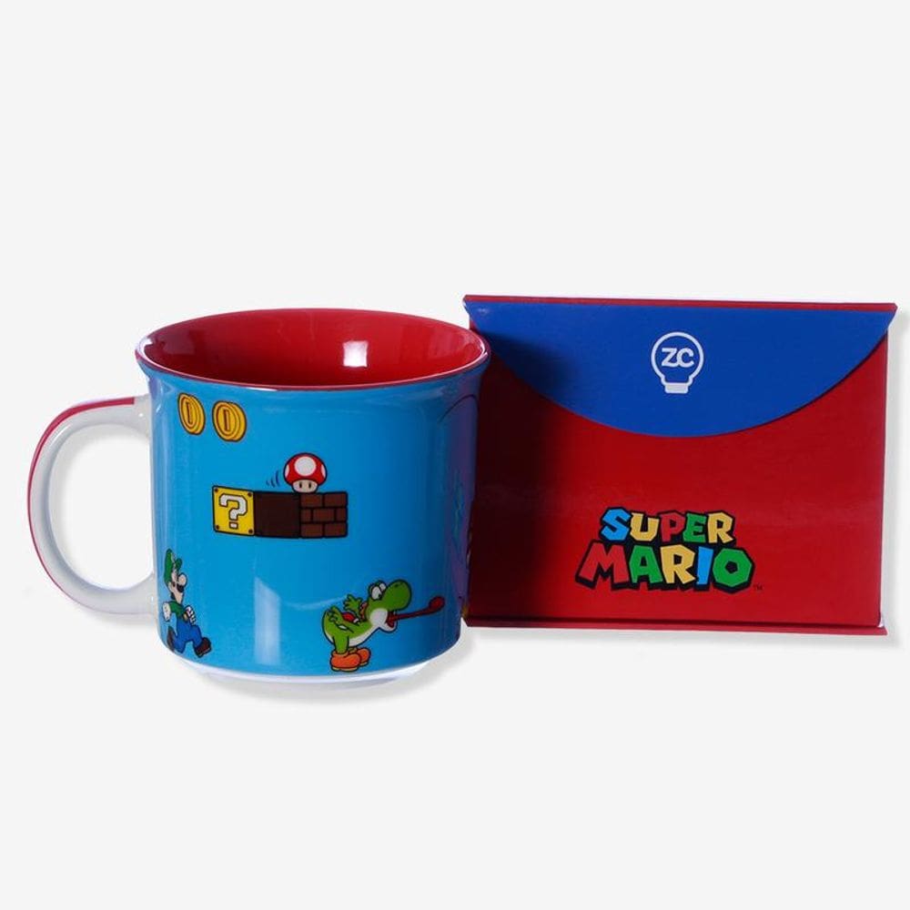 Caneca Tom 350Ml Super Mario
