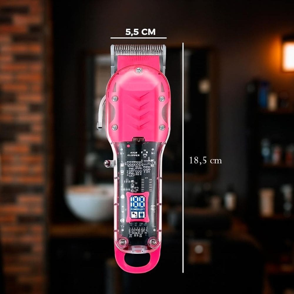 Máquina De Corte Para Cabelo Com Estilo Colorido