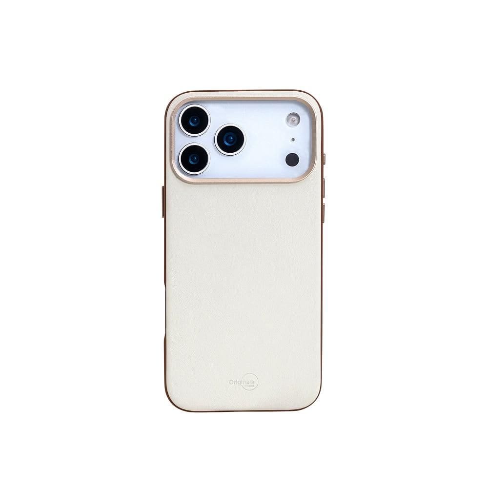 Capa iPhone 17 Pro Max Edge, Originais iPlace, Off White