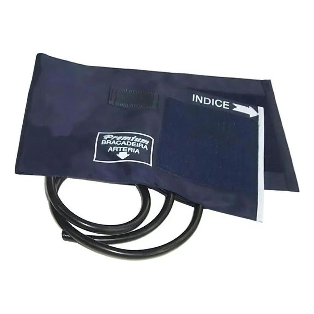 2X Braçadeira Adulto Nylon Esfigmomanômetro Aparelho De Pres