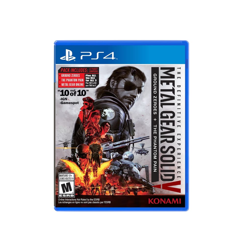 Metal Gear Solid V The Definitive Experience Ps4 Lacrado