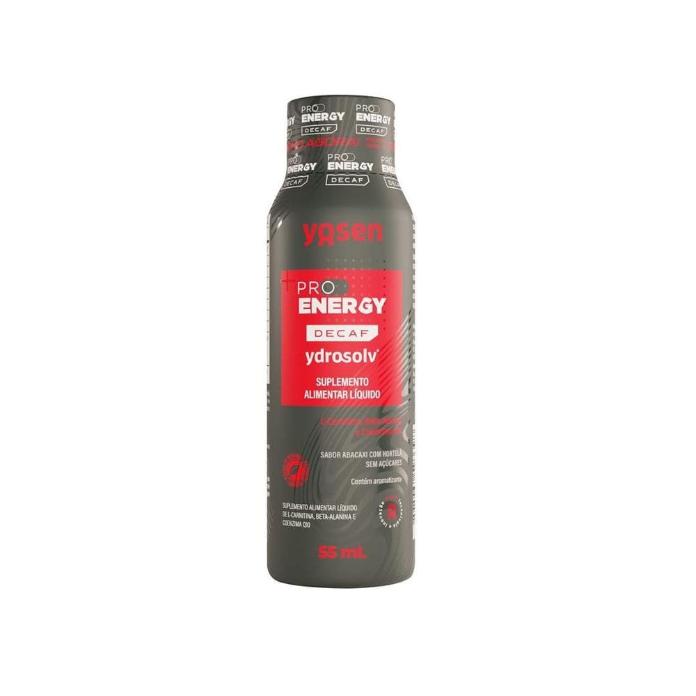 Pre-Treino Pro Energy Decaf 55Ml Abacaxi Com Hortelã Yosen