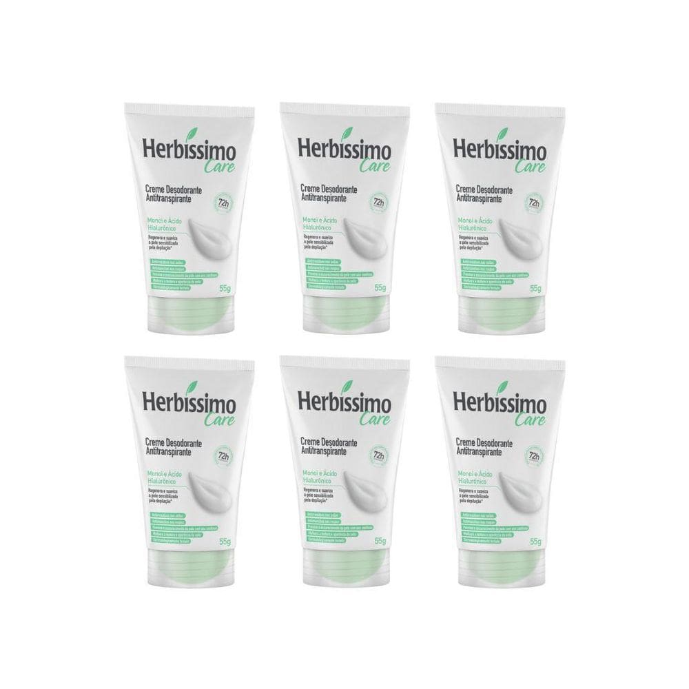 Desodorante Creme Herbissimo Care Bisgana 55G Hialuronic-6Un
