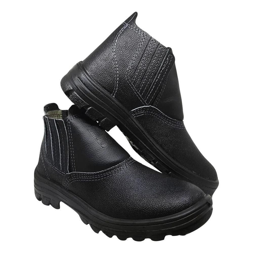 2X Botina De Segurança Com Elástico Cartom Sem Bico - Ca 171