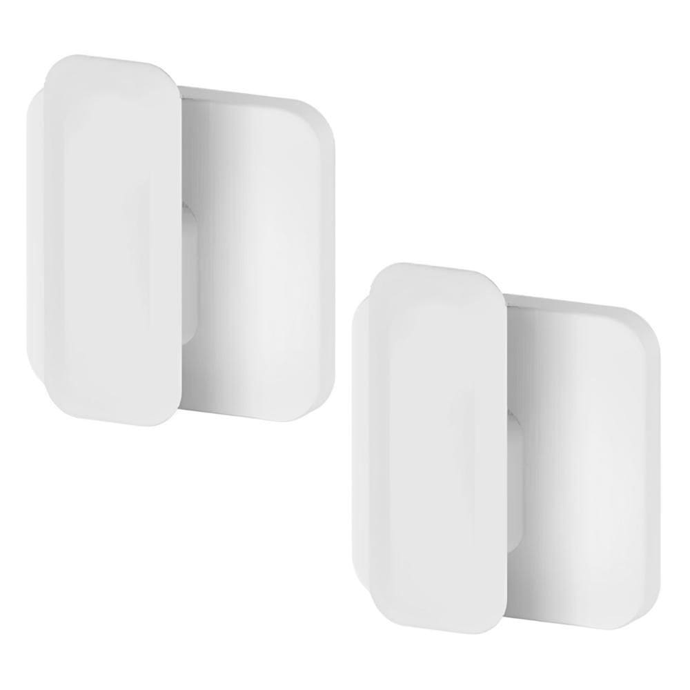 Kit 2X Gancho De Parede Sem Furos Roupas Toalha Ou Branco