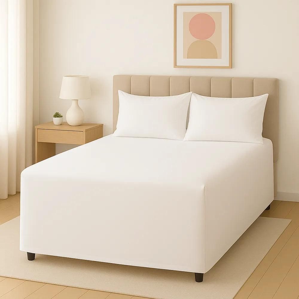 2X Capa Luva Box Conjugado Casal 3 Peças Percal 400 Fios