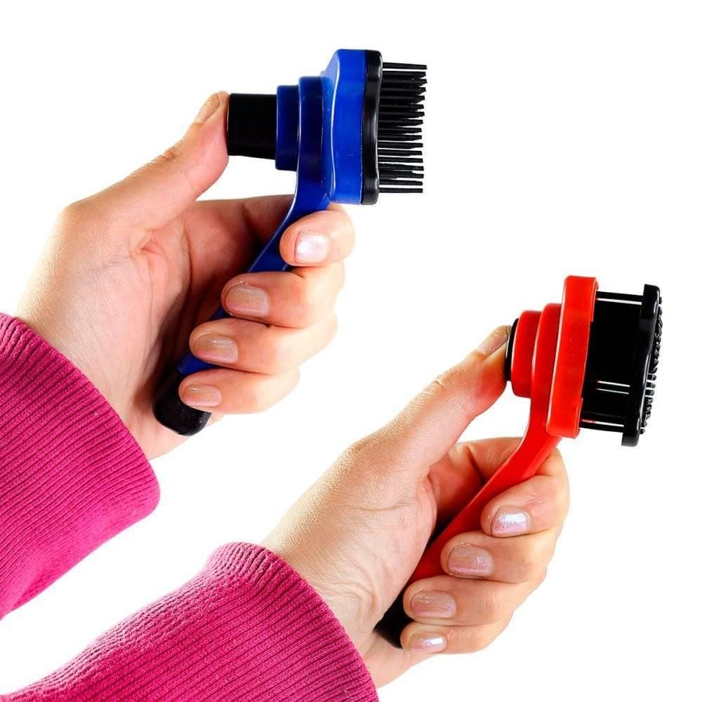 Kit 10 Rasqueadeira Com Botão Auto Limpante Para Cães Gatos