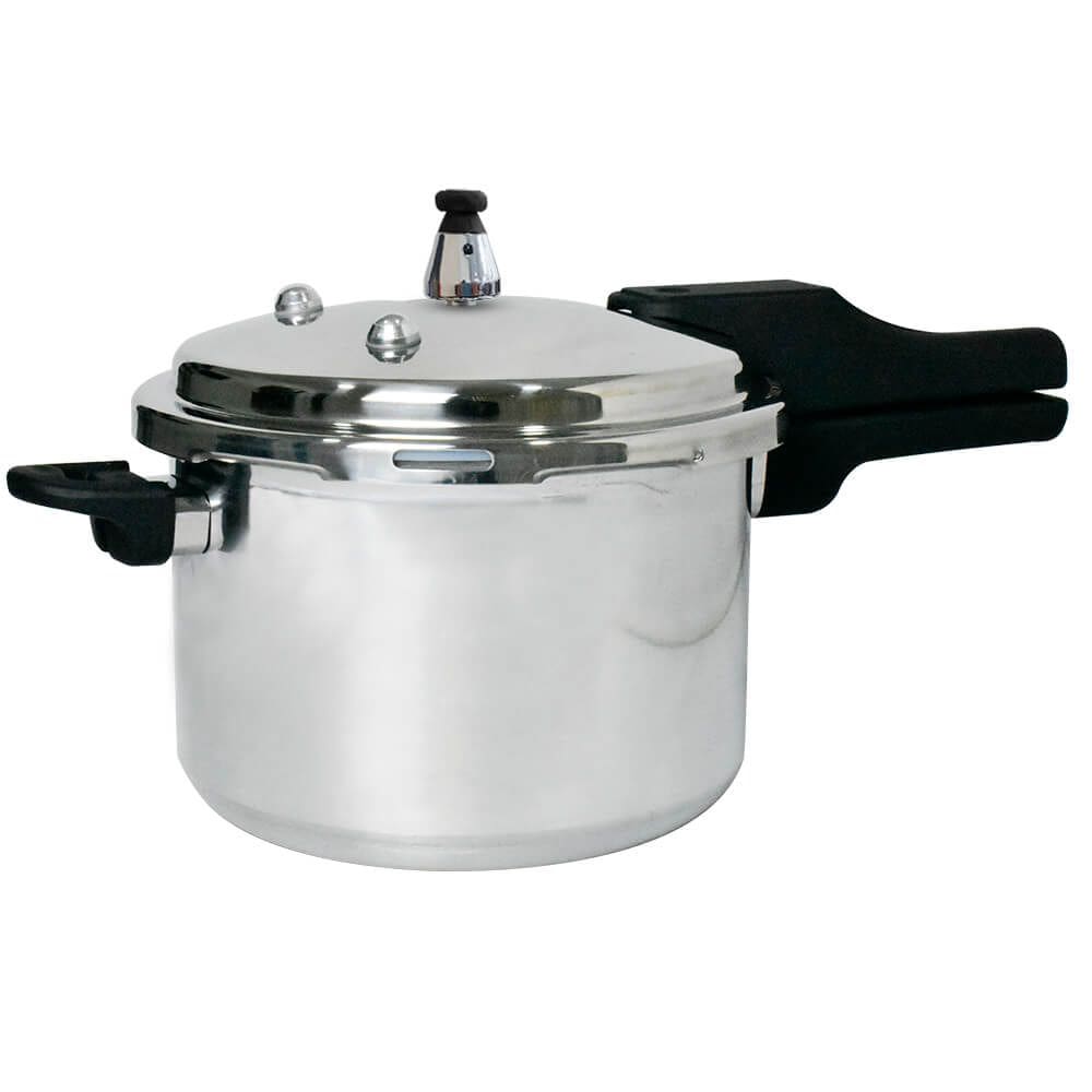 Panela de Pressão Indução Antiaderente Revestimento Cerâmico 4,2L Madrid Polida - Vista Home