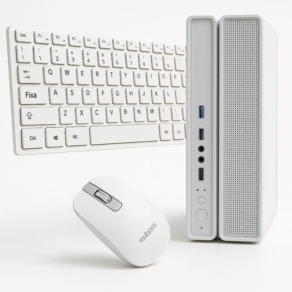 Computador Multipc Slim Completo Branco I5 8Gb Ssd 240Gb W11