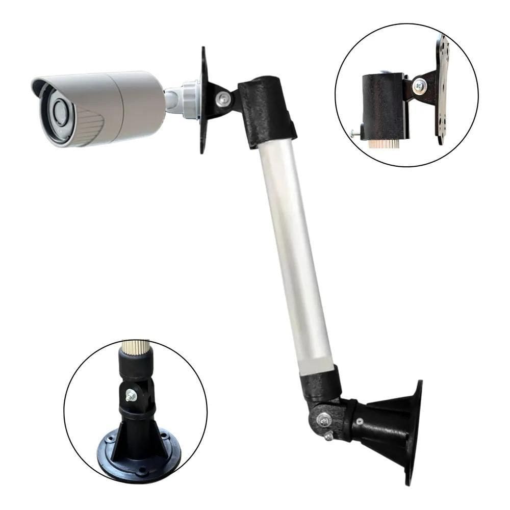2X Suporte Para Câmera De Segurança Cftv Infra Sensor Iva 40