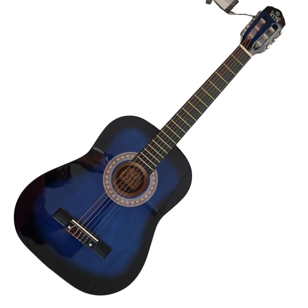 Violão Nylon Acústico Infantil Myth Tam 36 Azul Sunburst
