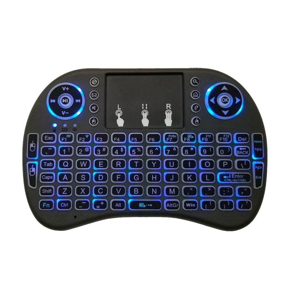 Mini Teclado Controle E Mouse Integrado Ideal Smart Tv E