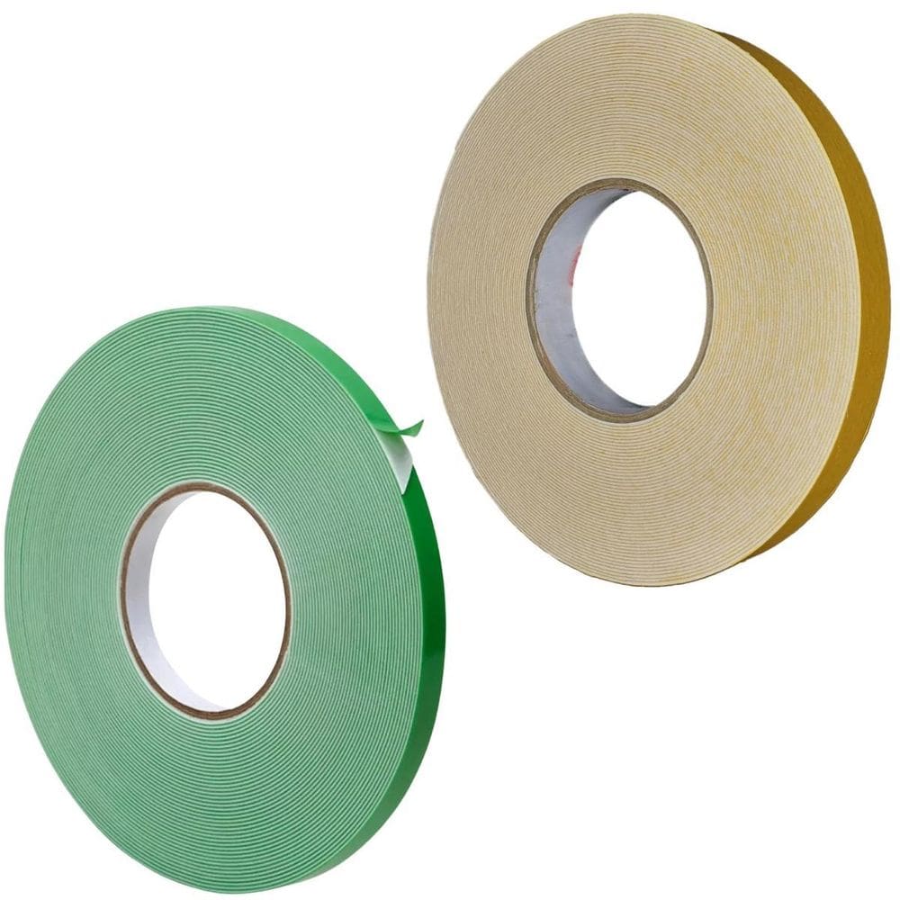 Fita Dupla Transparente 19Mmx20M+Fita Dupla Espuma 19Mmx10Mm