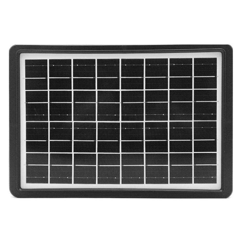 Painel Solar 15W Carregador E Iluminação Bateria Integrada