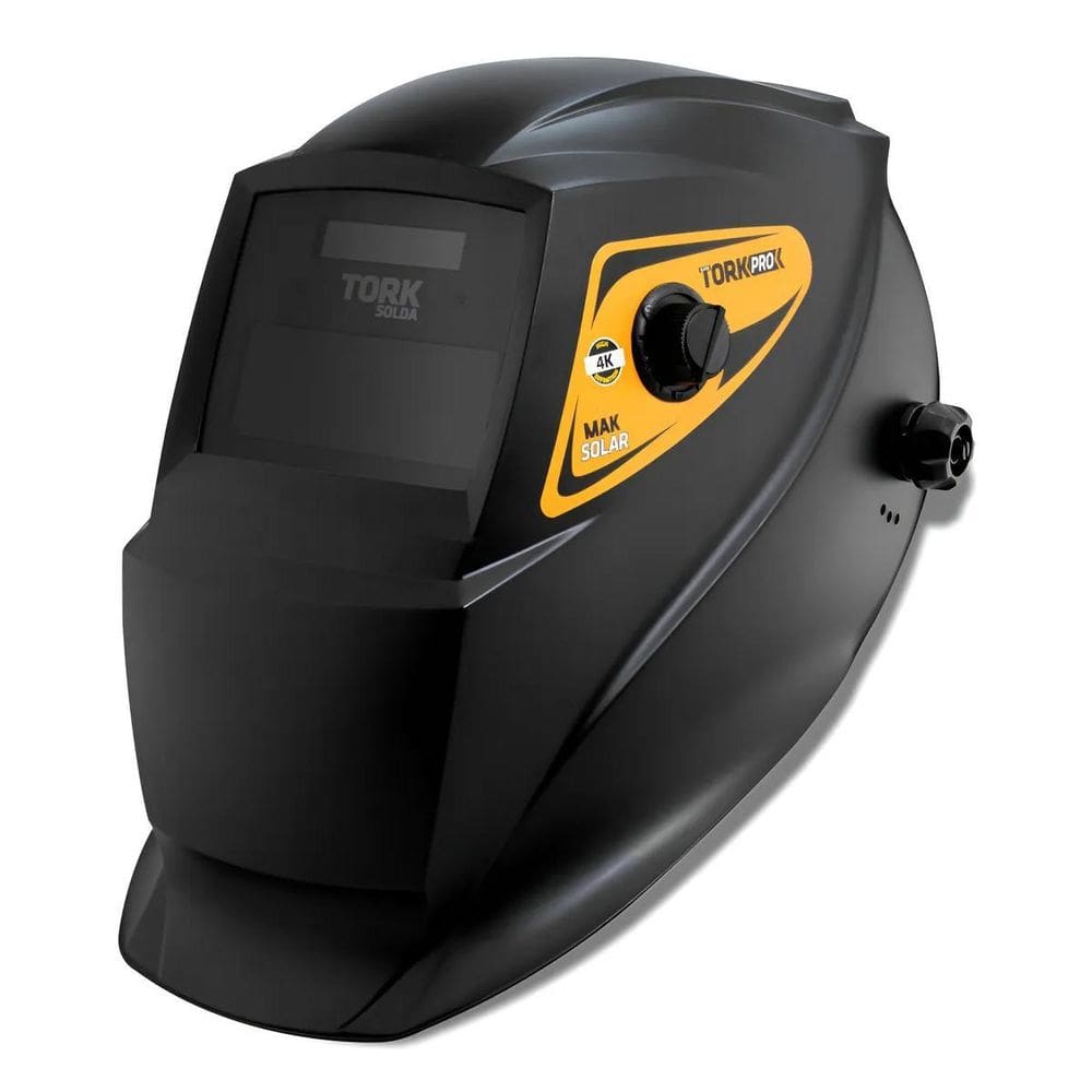 Máscara Solda Mak Solar 4K Msea-701 Bateria+Lentes Supertork