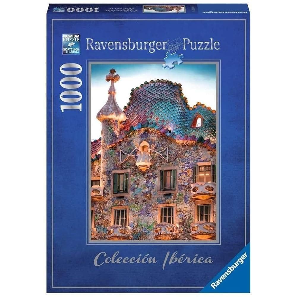 Puzzle 1000 Peças Casa Battlo, Barcelona Ravensburger 12000308