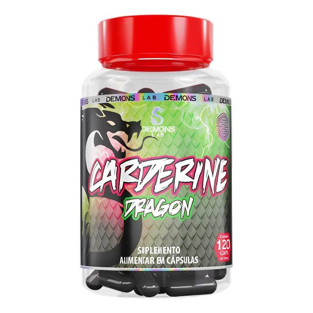 2X Carderine Dragon Gw 10 Mg- 120Caps - Demons Lab Sabor 120