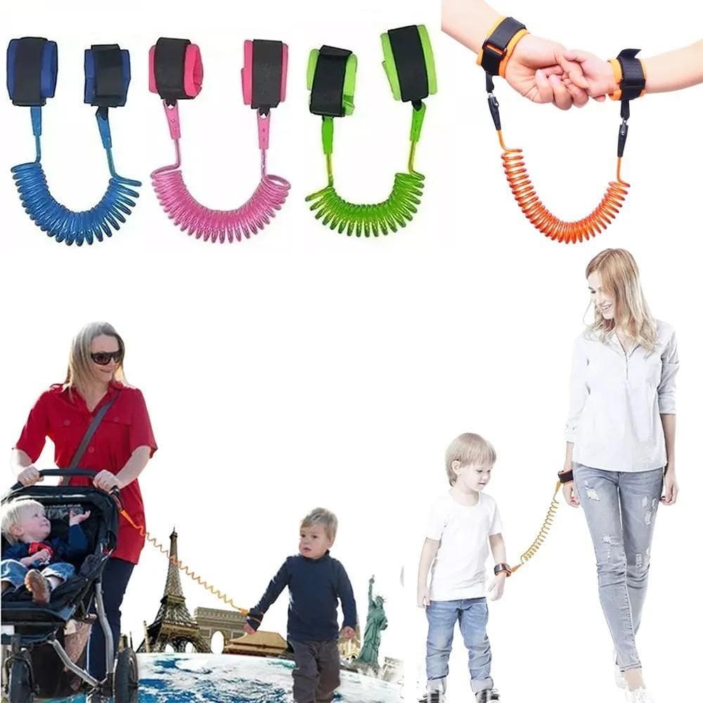 2X Pulseira Guia Infantil Companhia De Segurança Para Crianç