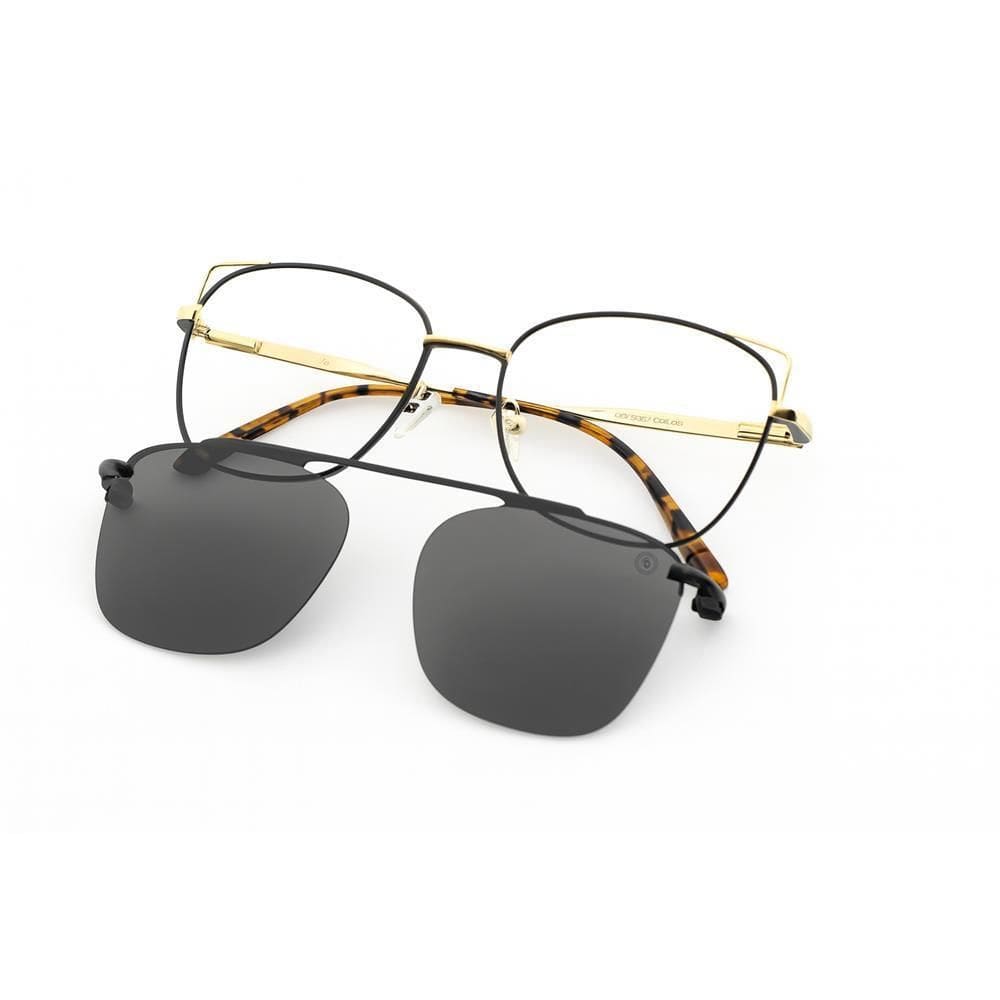 Armação Elegatto Clip On Gatinho 2 Em 1