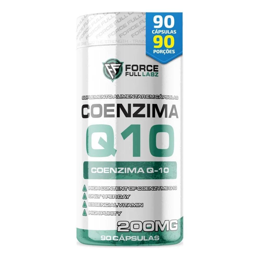 2X Coenzima Q10 200Mg Ubiquinona -10 90 Cápsulas 90 Porção