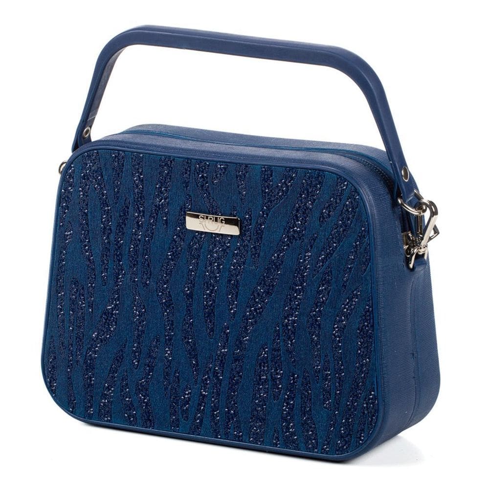 Bolsa De Ombro Mão Feminina Shrug Bag Lina Malhado 100.02 Az