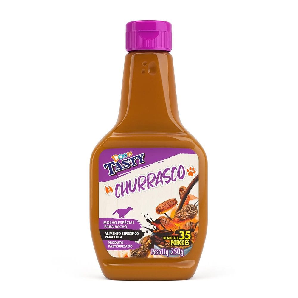 Melhor Molho Churrasco Para Cães Dogs Tasty 250G Pet Food