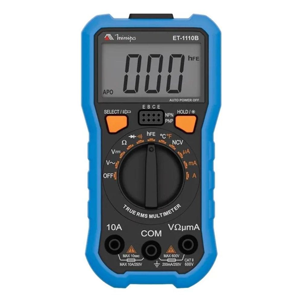 2X Multímetro Digital Et-1110B Minipa