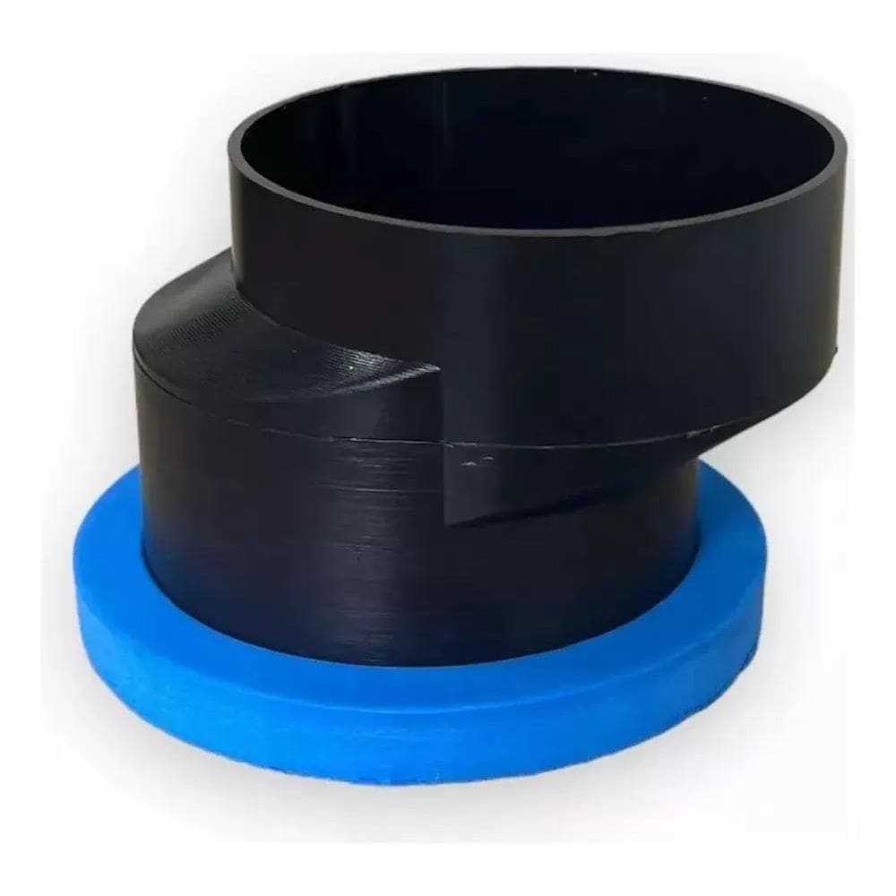 2X Bolsa Deslocamento Vaso Sanitário Excêntrica Com Anel Cer