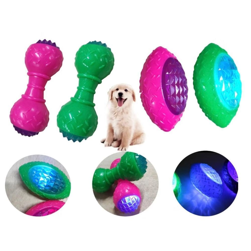 Brinquedo Mordedor Interativo Resistente Cao Gato Pet C/Led