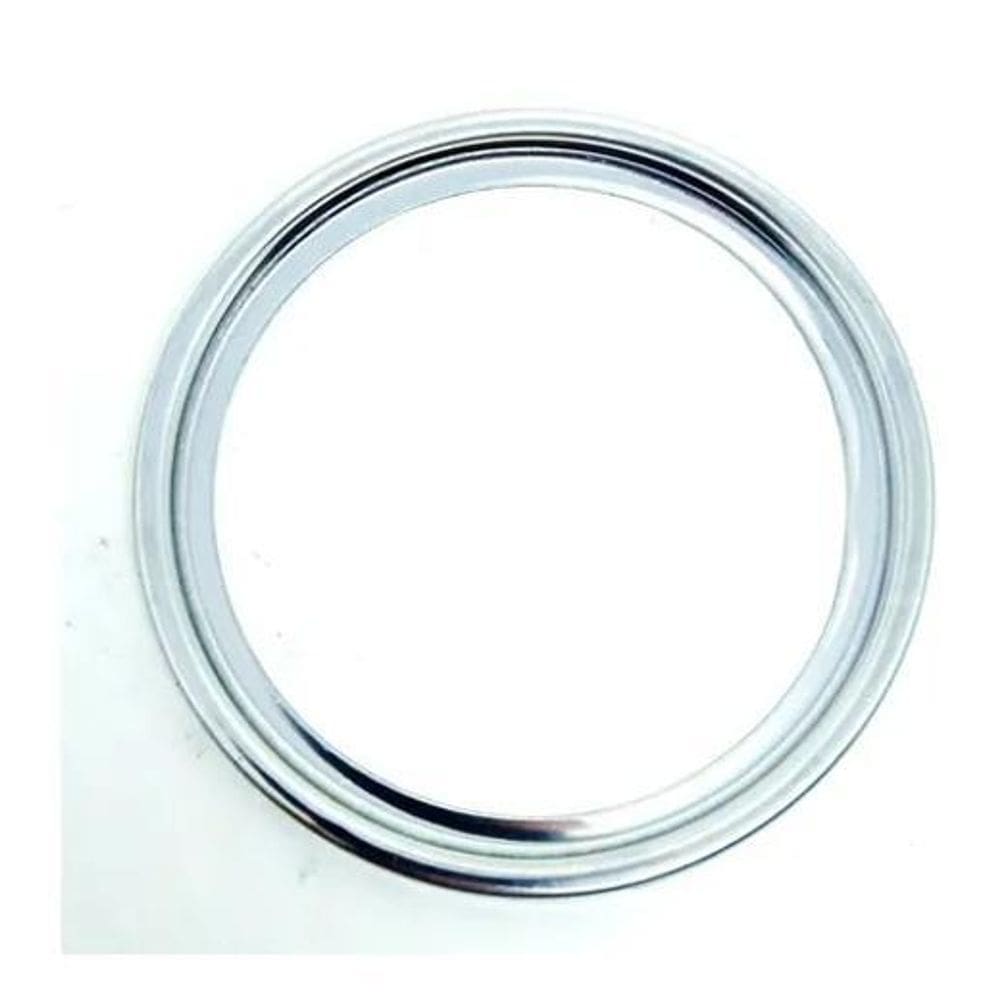 2X Porta Grelha Inox Redondo Para Ralo Click 10Cm Cromado