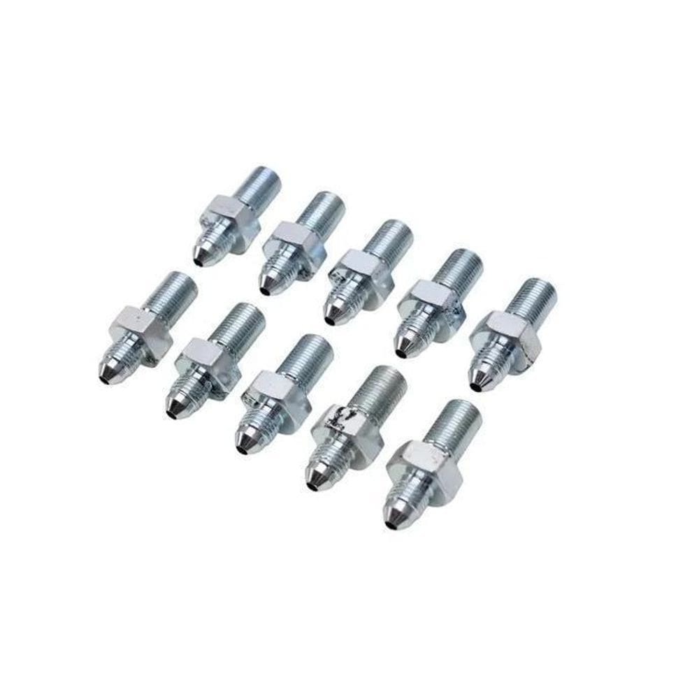 Kit Com 10 Niples Redução Rosca Métrica M9X1 Para M8X1 36Mm