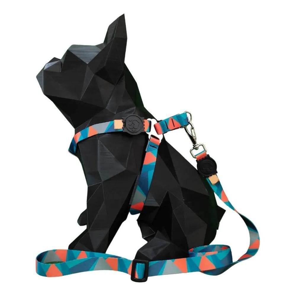 2X Coleira Peitoral Cachorro Porte Pequeno E Medio