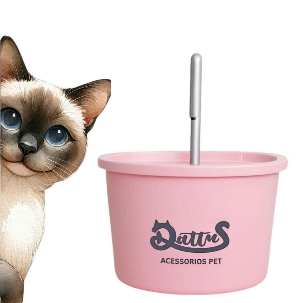 Bebedouro Elétrico Gatos E Cães Silencioso Pet + Brinquedo