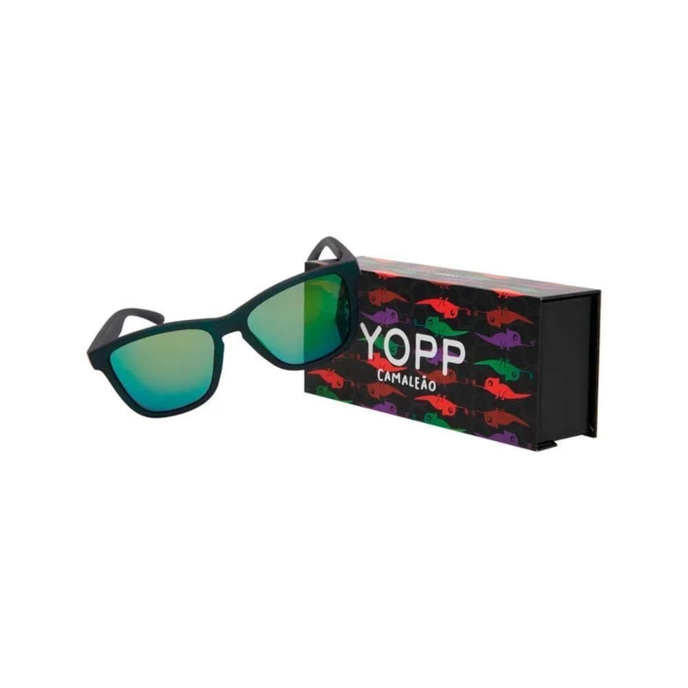 Óculos De Sol Yopp Camaleão Verde Polarizado Uv400