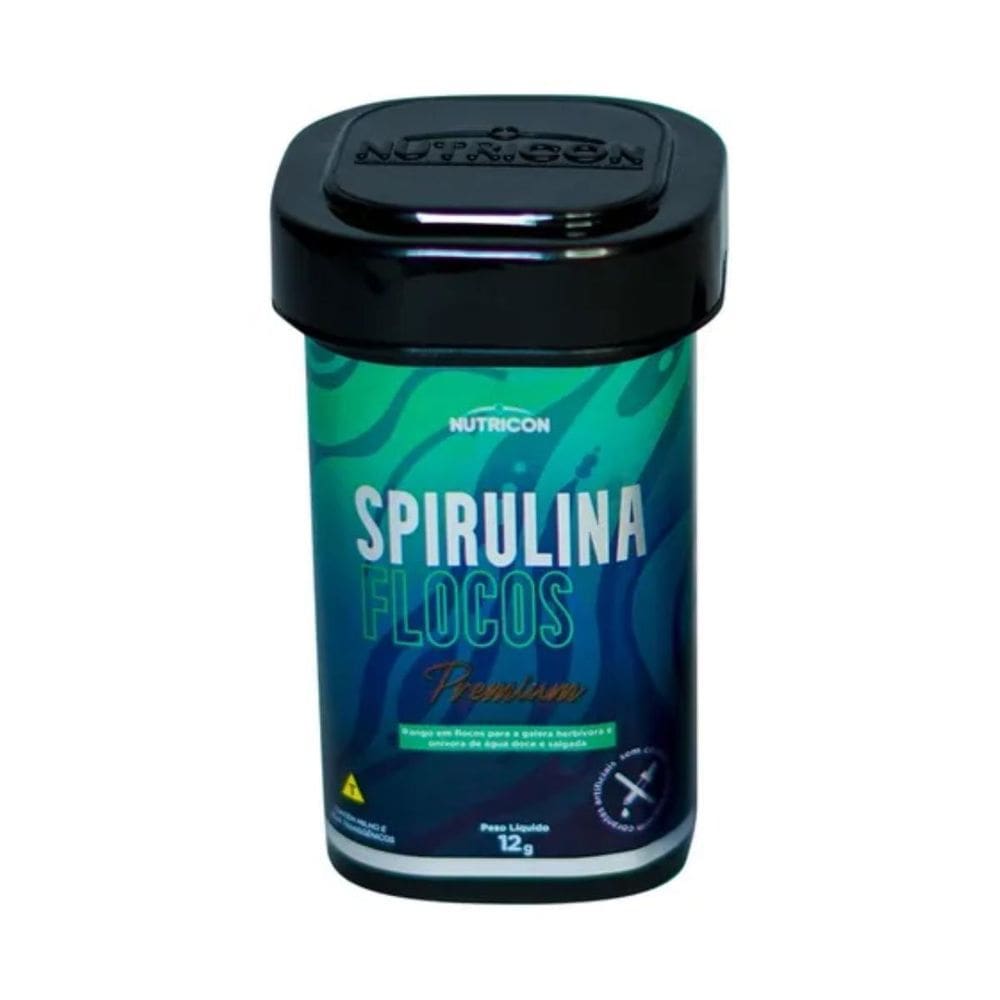 Ração Nutricon Spirulina Flakes 12G