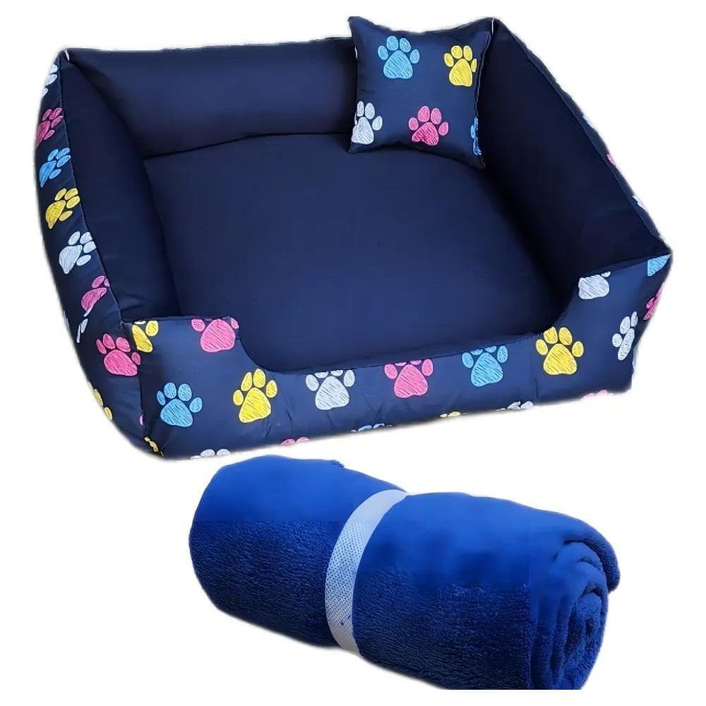 2X Cama De Cachorro Caminha Pet Pra Cachorro Ou Gato 60X60 C
