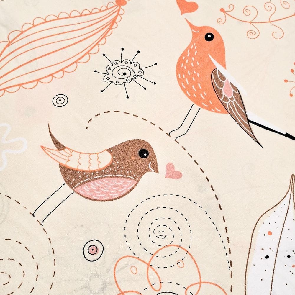 4 Metros Tecido Percal Estampado Microfibra 100% Poliéster