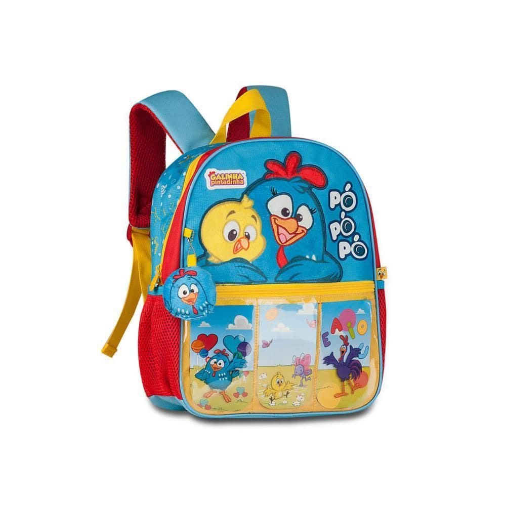 Mochila De Costas Infantil Galinha Pintadinha - Oficial Clio