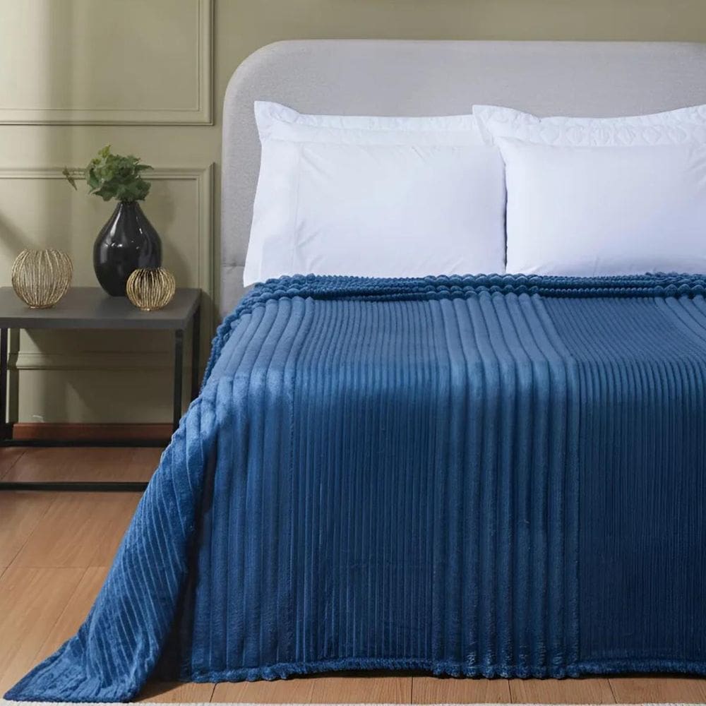 Coberta Queen Size Emily Antialérgica Super Fofinha E Grossa