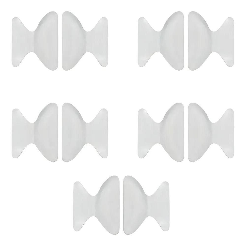 2X Plaqueta Almofada Nariz Adesiva Armação De Acetato 5 Und