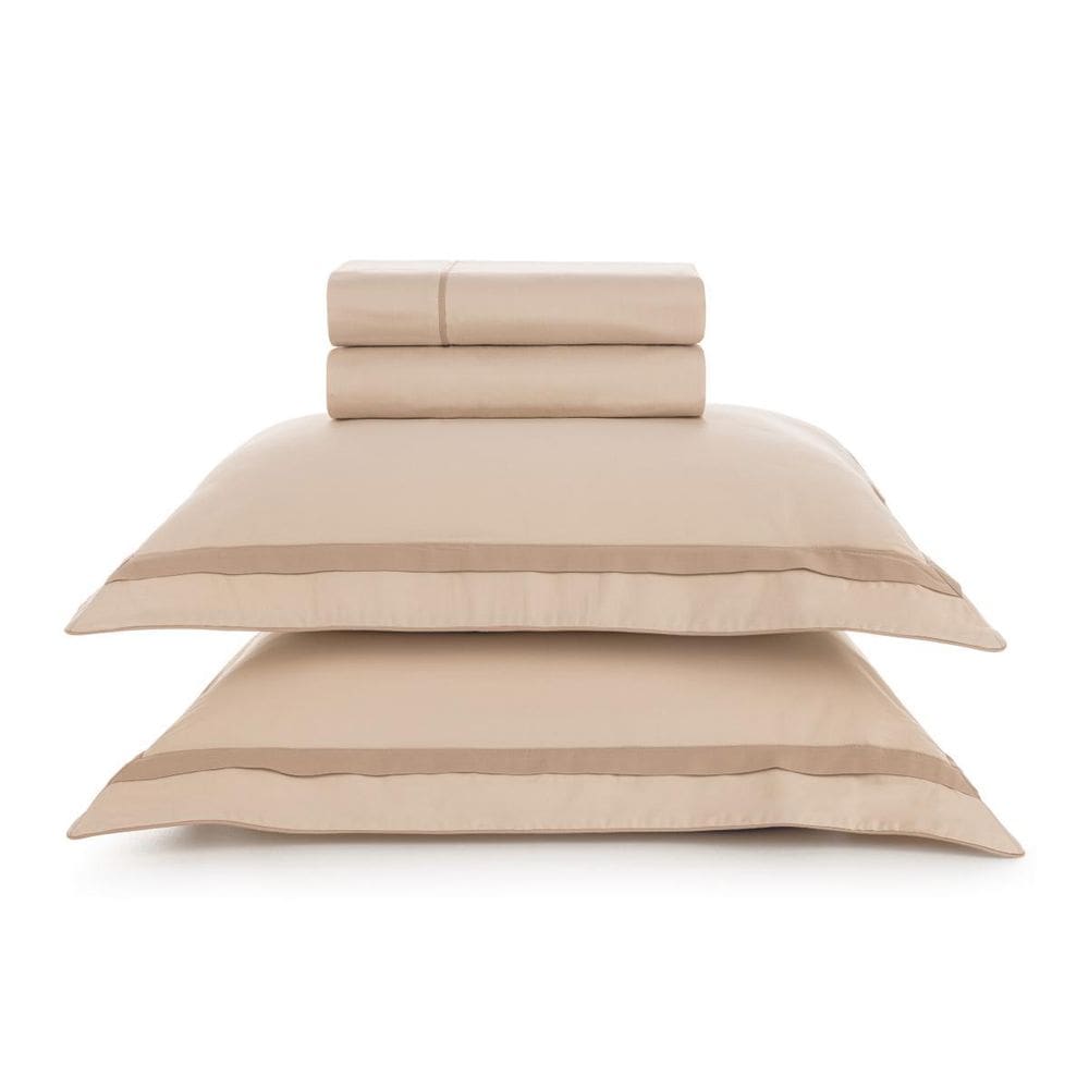 Jogo De Cama Queen Algodão Egípcio 300 Fios Lara Karsten