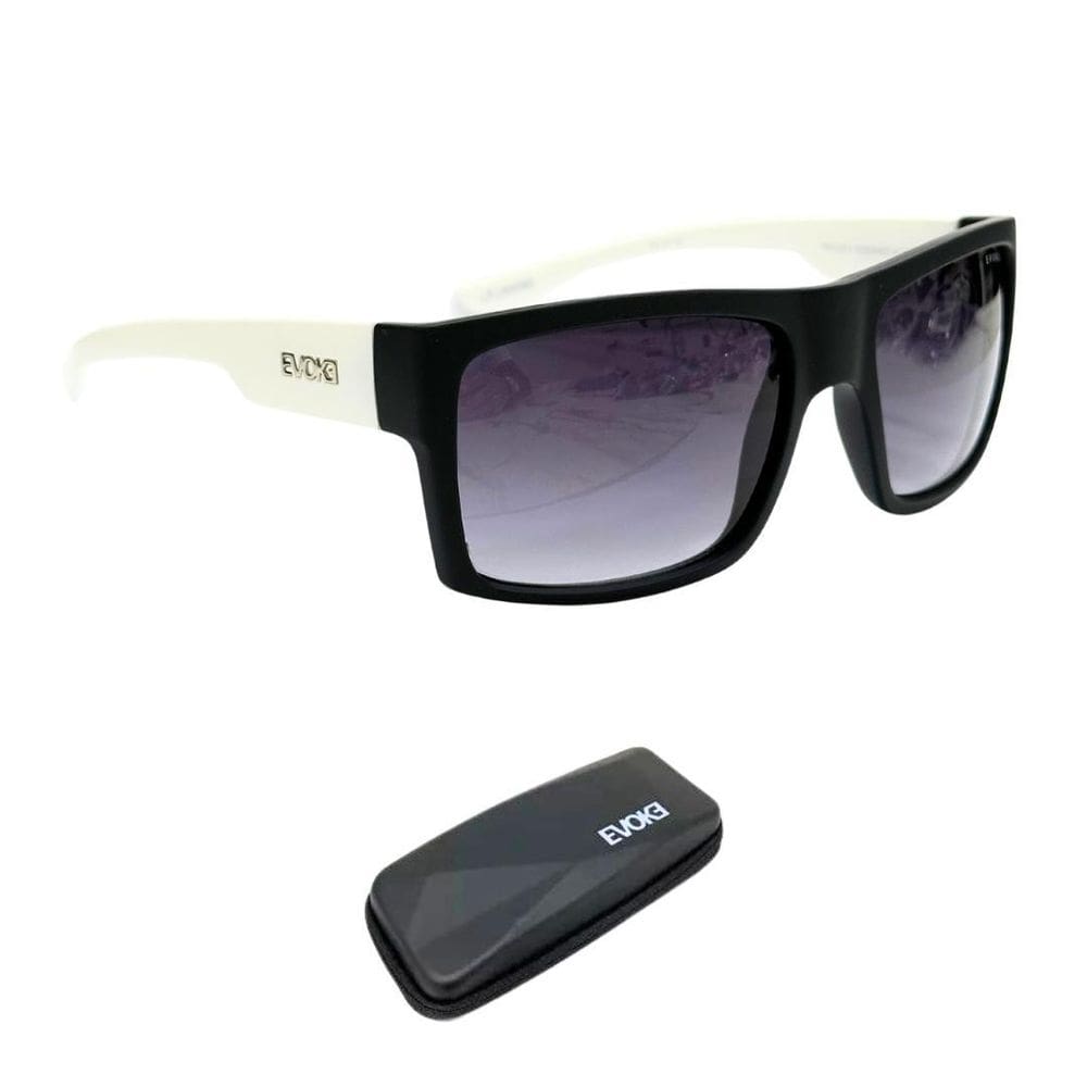 Óculos De Sol Evoke The Code Ii Bra10A Black White Gradient