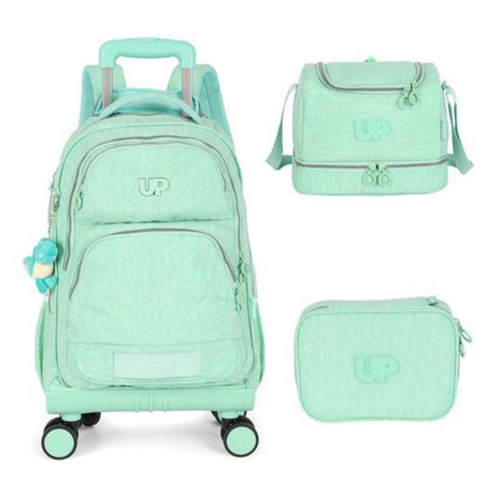 Kit Mochila Carrinho 360 Crinkle Up4You Feminino Haste Dupla