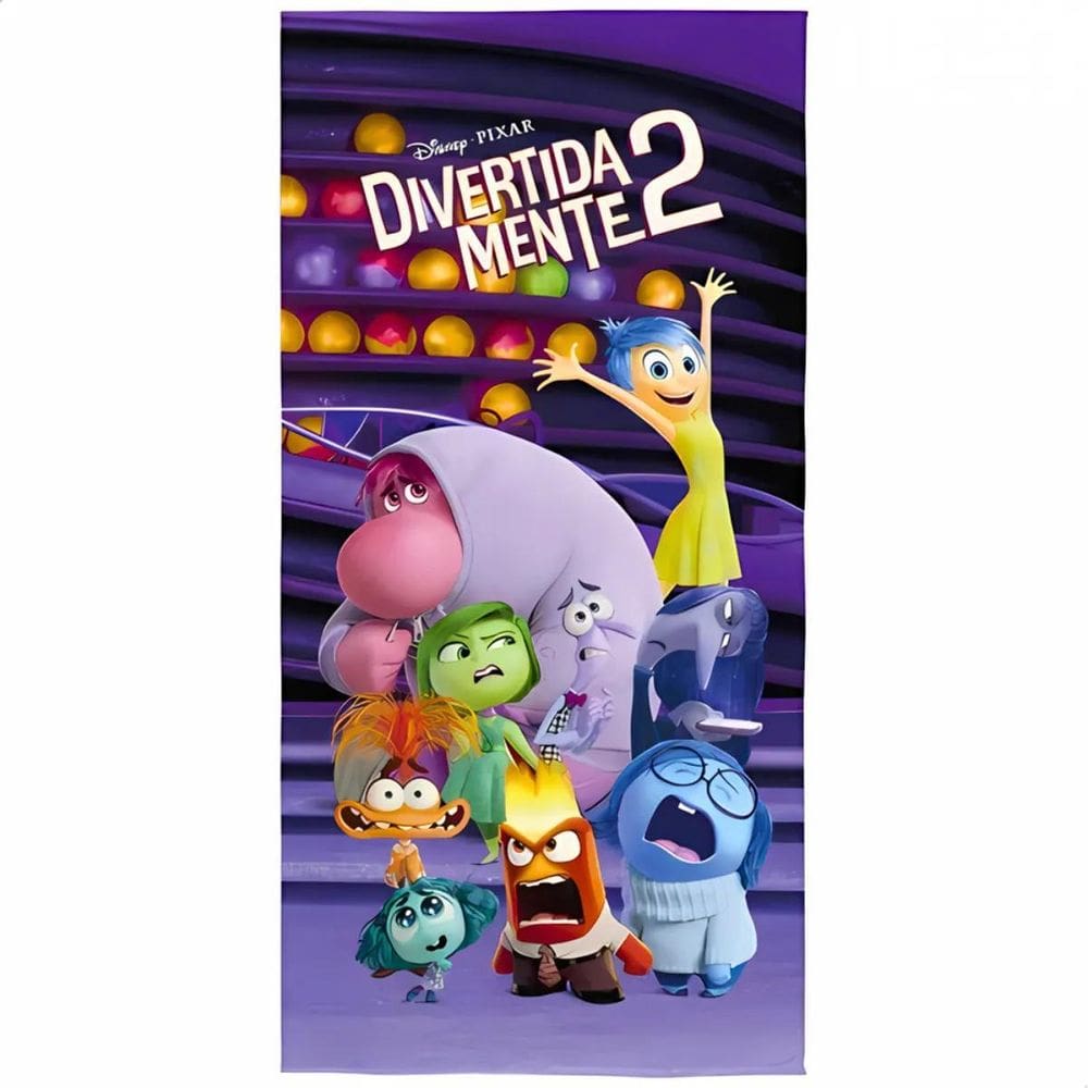 Toalha De Banho Aveludada Divertidamente 70X140Cm Lepper