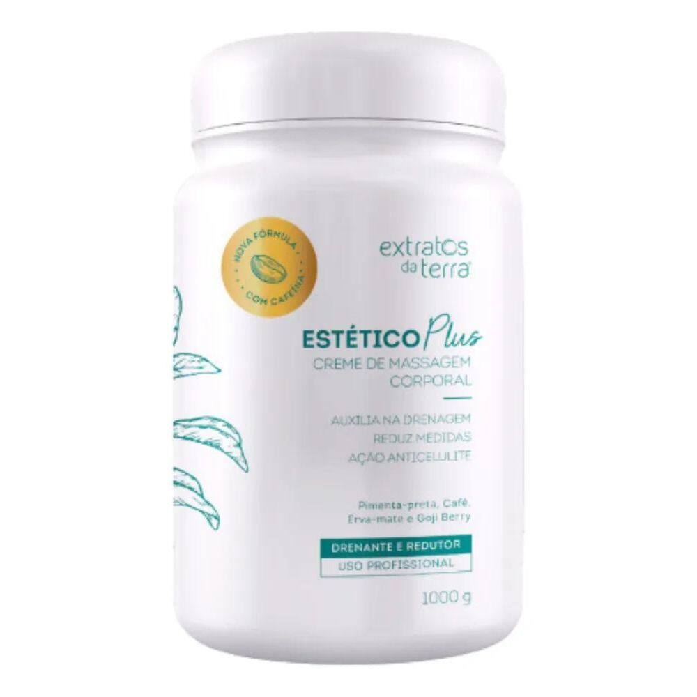 2X Vitta Estético Massagem Drenante 1 Kg Extratos Da Terra T